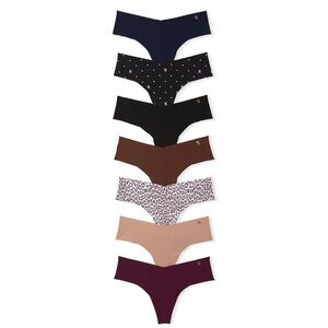 🎉Victoria's Secret THONG PANTIES 7-PACK S/P/CH/ 170-68A✨
